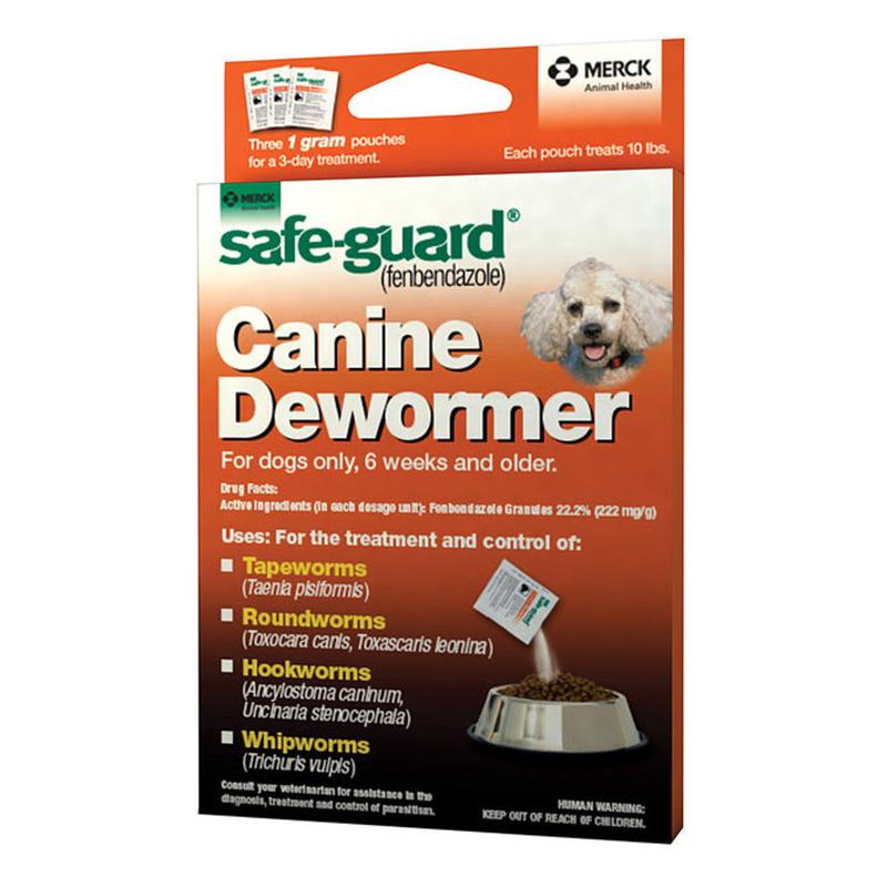 Merck Safe Guard Canine Dewormer – 1 gram