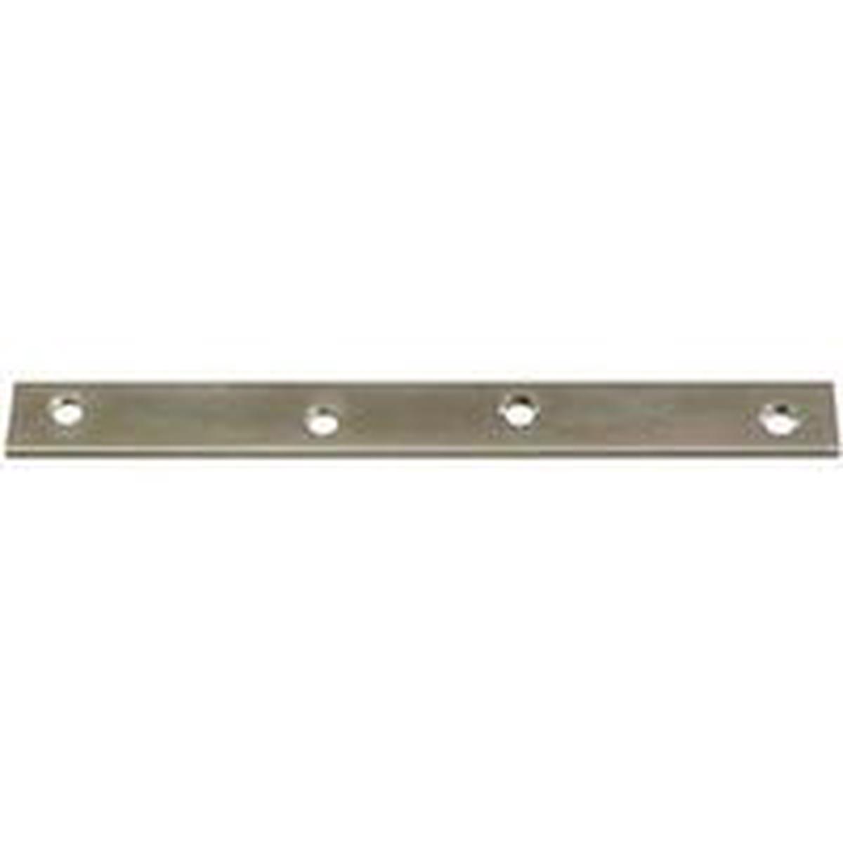 National Hardware N220-293 Mending Brace, 8 in L, 7/8 in W, Steel, Zinc, Screw Mounting