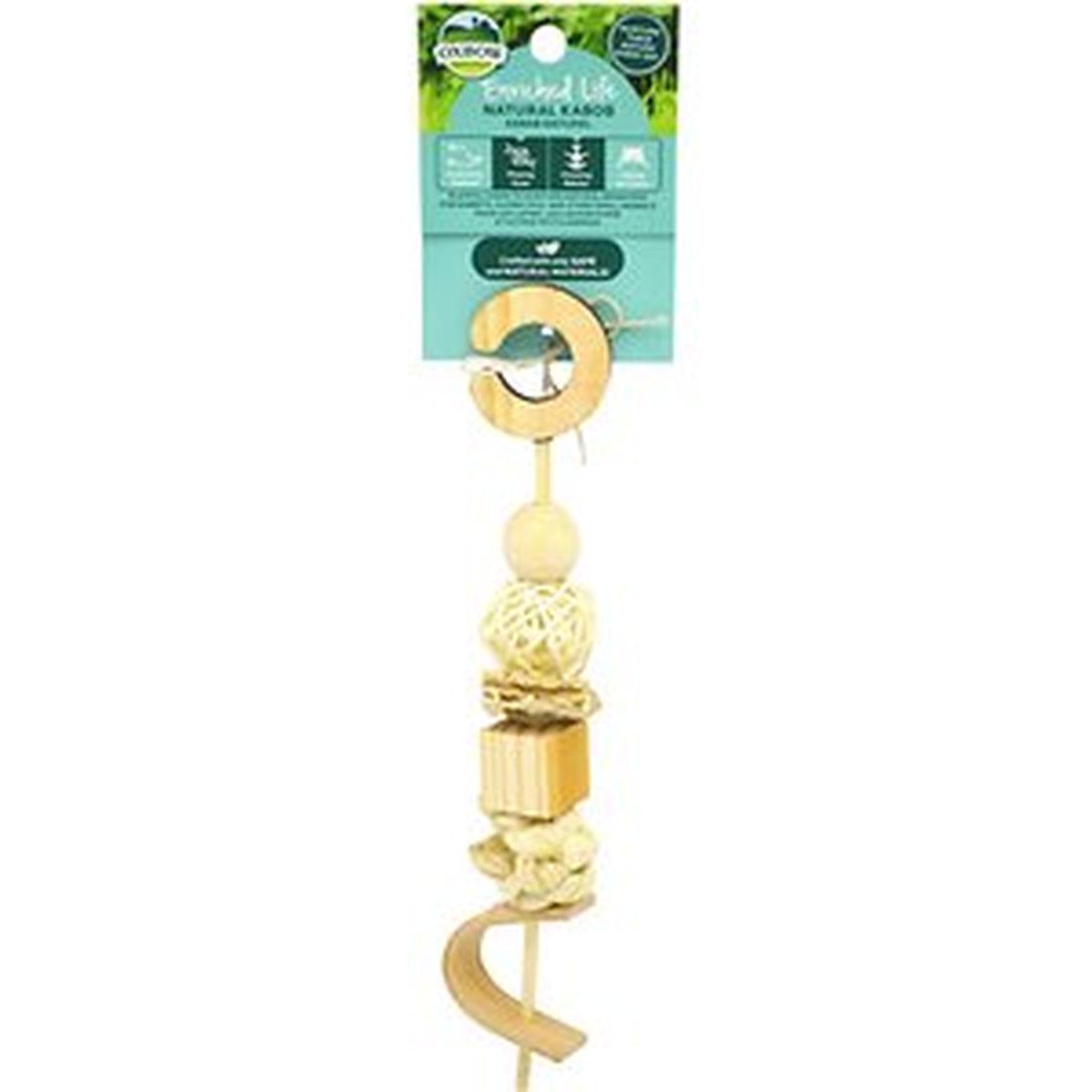Natural Kabob Dog Toy