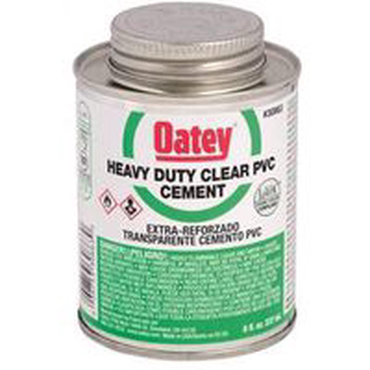 Oatey Solvent Cement, 16 oz Can, Liquid (30876)