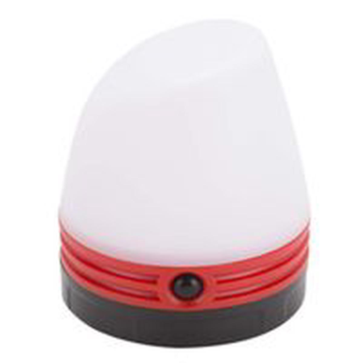 PowerZone 12461 Lantern, AA Battery, LED Lamp, White Light, Plastic, 75 Lumen