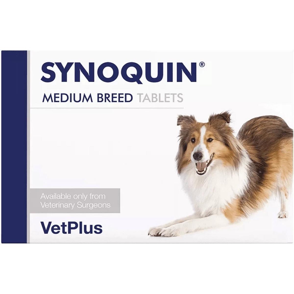 VetPlus – Synoquin Tablet Supplement For Medium Breed Dogs 10 – 25kg