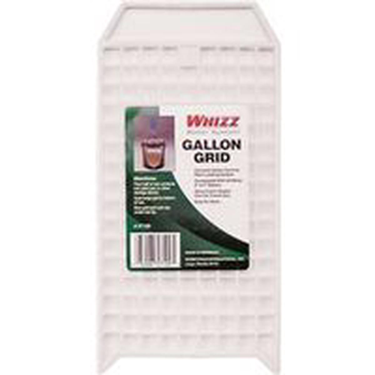 Whizz Bucket Grid, Plastic, White, For Whizz 2 in and 4 in Rollers, 1 Gal Can (57100)