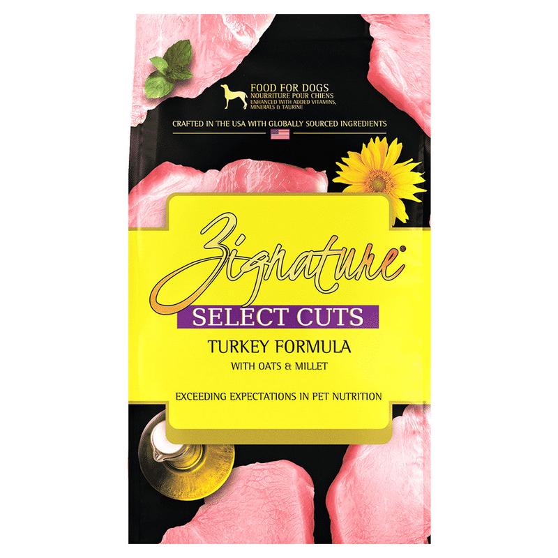 Zignature Select Cuts Turkey Formula Dog Food – 25 lb