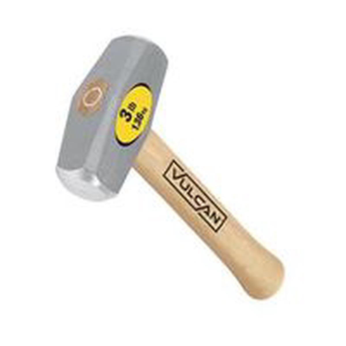 Vulcan Hammer, 3 lb Head, Double-Striking Head, Steel Head (34520)