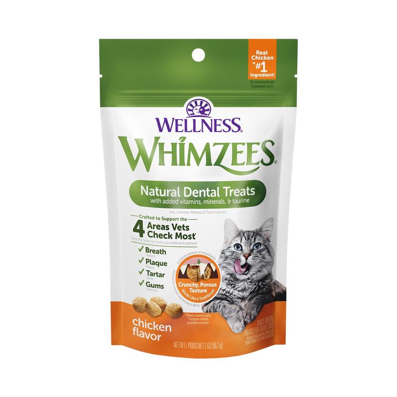 Whimzees Chicken Flavor Natural Cat Dental Treats