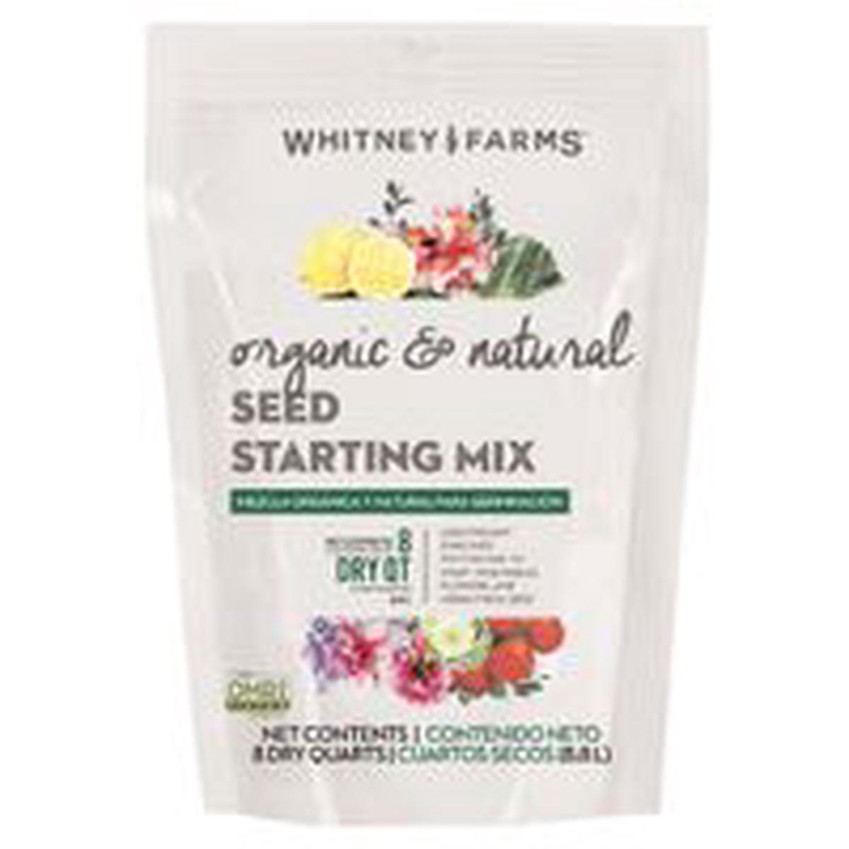 Whitney Farms Seed Starting Mix, 8 qt