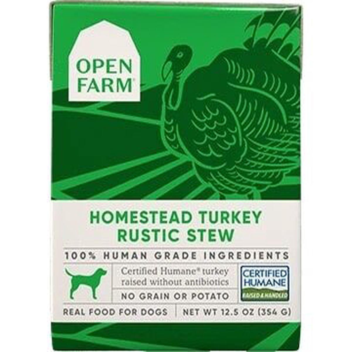 [Special Offer] OPEN FARM US Wet Dog Food - Turkey Stew Recipe 12.5oz