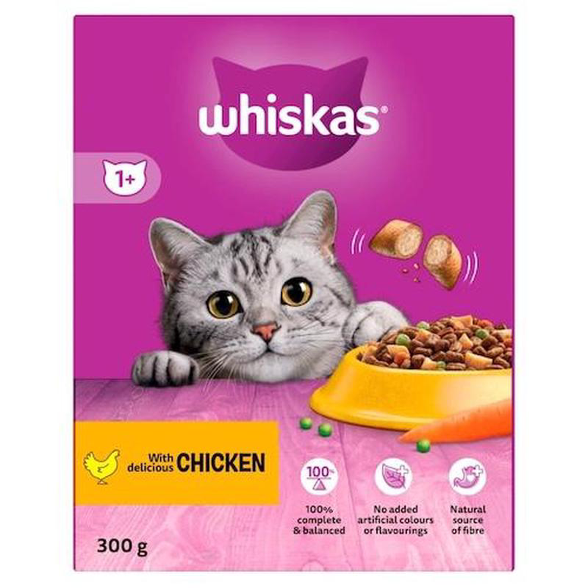 Whiskas 1 Cat With Chicken 300 g