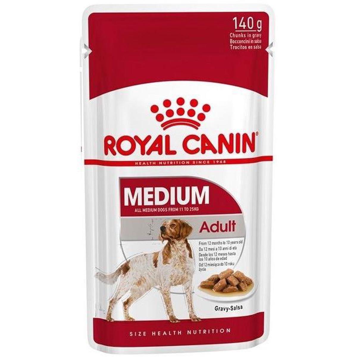 []Royal Canin  - () Medium Adult (Gravy) 140g