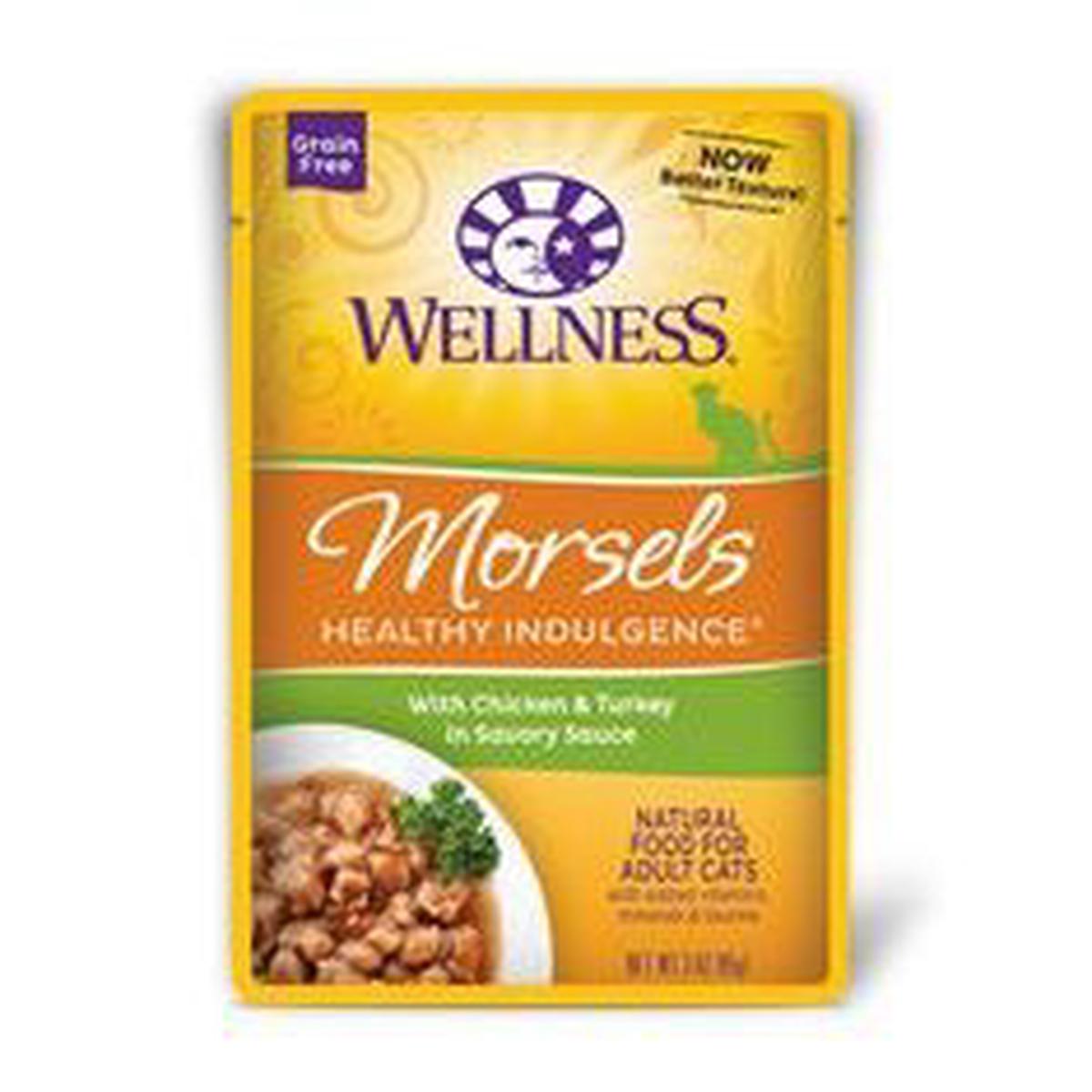 Wellness Healthy Meat-Free Cat Food - Turkey and Chicken 3oz