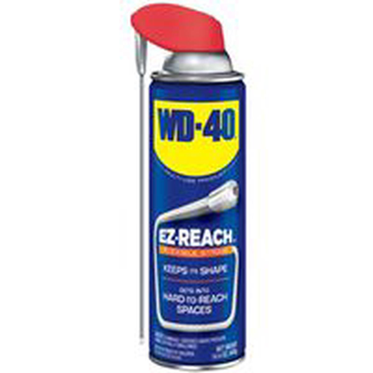 WD-40 EZ-Reach Lubricant, 14.4 oz Aerosol Can, Liquid