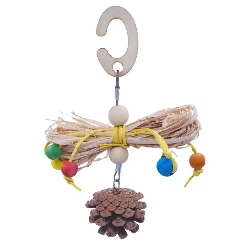 A&E Cage Nibbles Pinecone Playtime Small Animal Toy - 0.082 lb