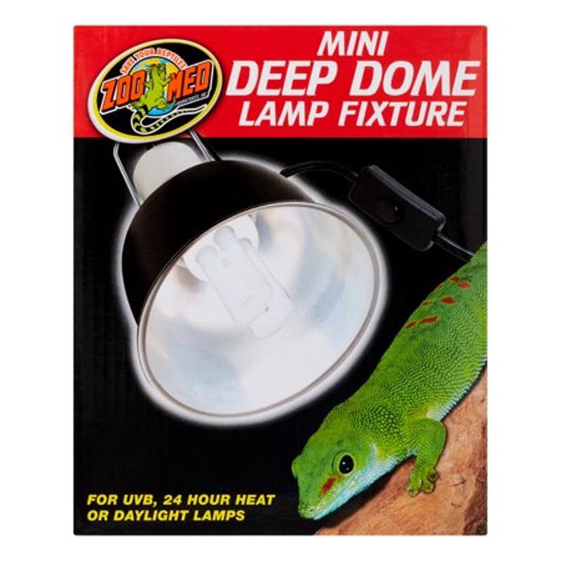 Zoo Med Mini Deep Dome Lamp Fixture - 100 w