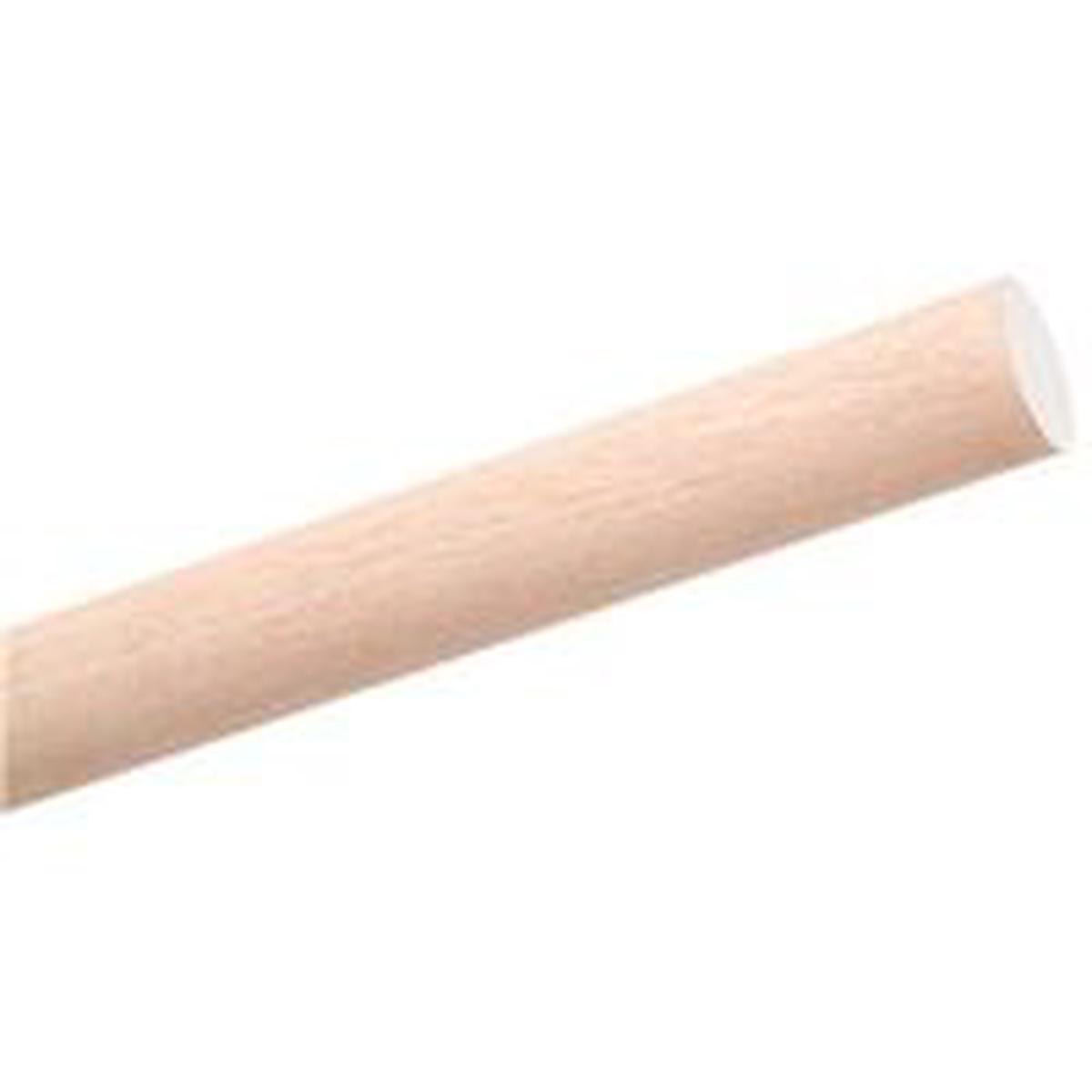 Waddell Dowel Rod, Round, 1/2 in Dia, 36 in L, Hardwood (6308UB)
