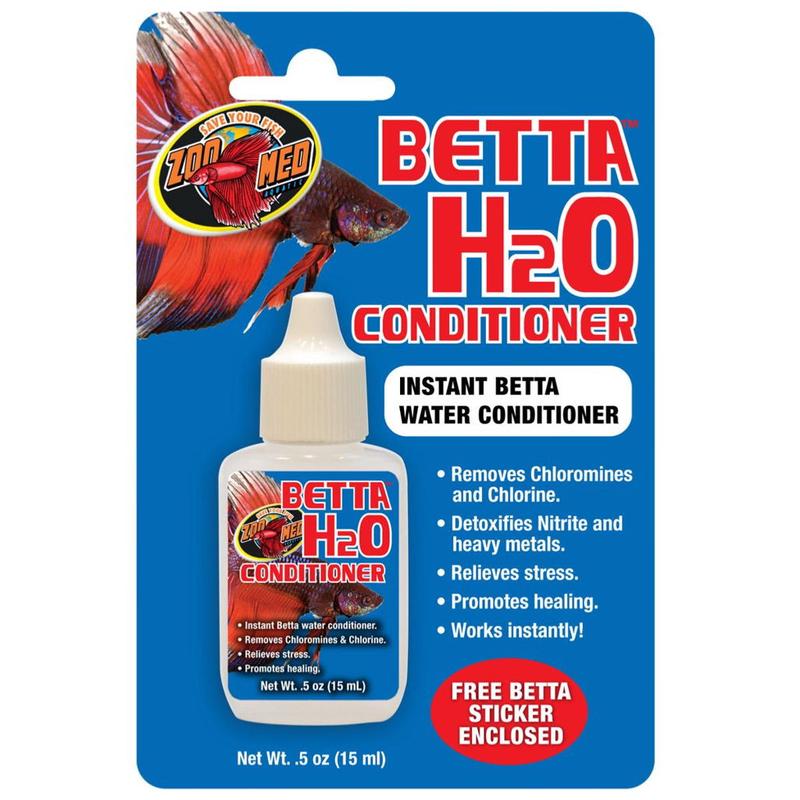 Zoo Med Instant Betta H2O Conditioner - 0.5 oz
