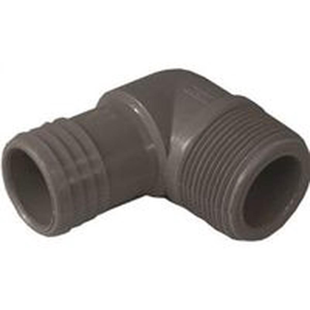 1-1/4" Insx MIP Poly Elbow