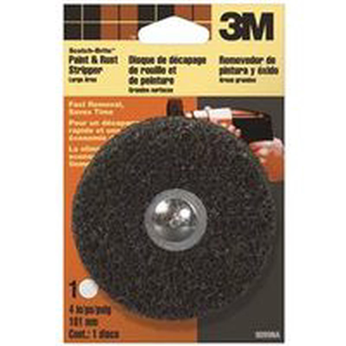 3M Paint and Rust Stripper Kit, 4 in Dia (9099)
