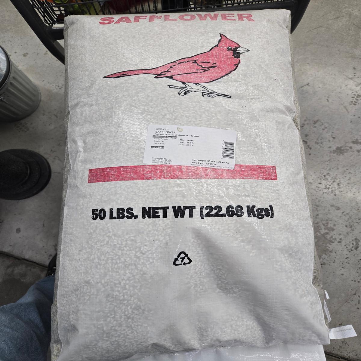 50LB Safflower Seed