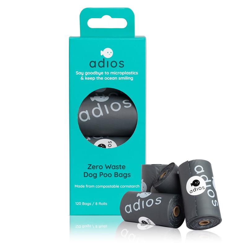 Adios Non Handle Poo Bags - 120 bags