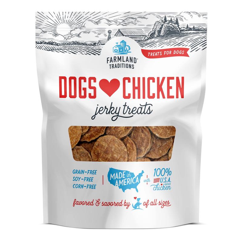 Farmland Traditions Dogs Love Chicken Jerky Treats 16 oz