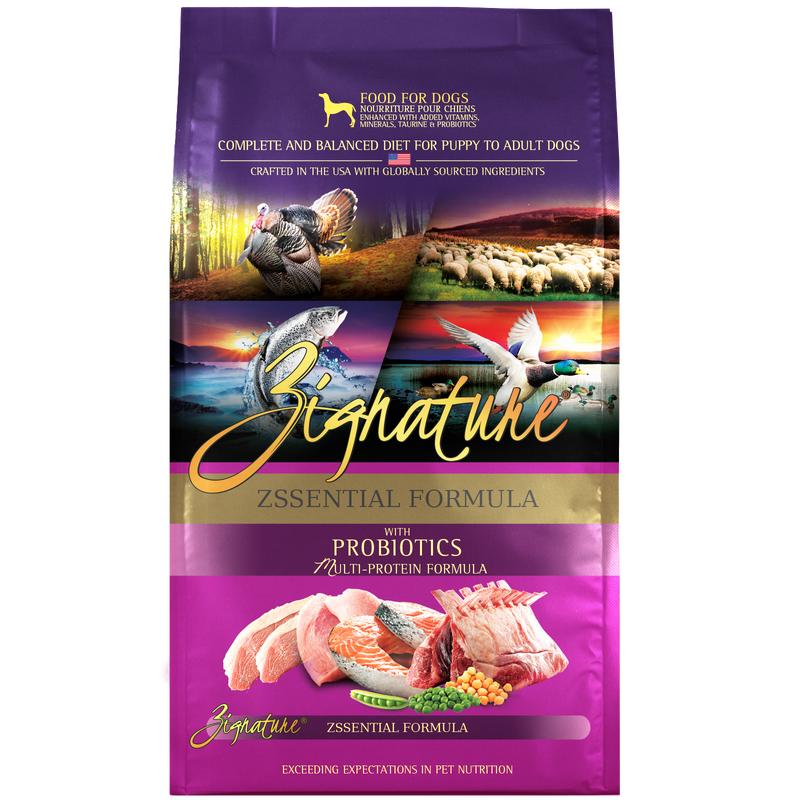 Zignature Zssential Formula Dog Food 25 lb