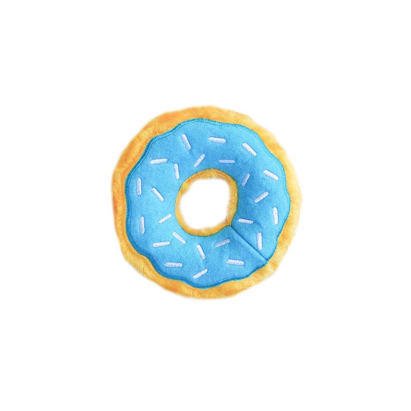 ZippyPaws Donutz Dog Toy Junior Blueberry Small