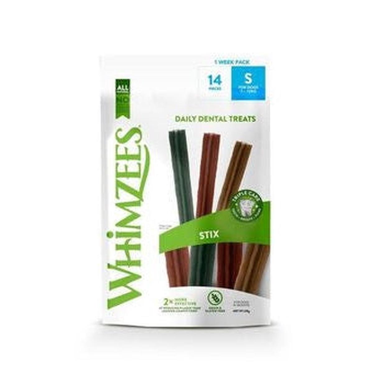 Whimzees Stix Daily Dental Medium 14pk