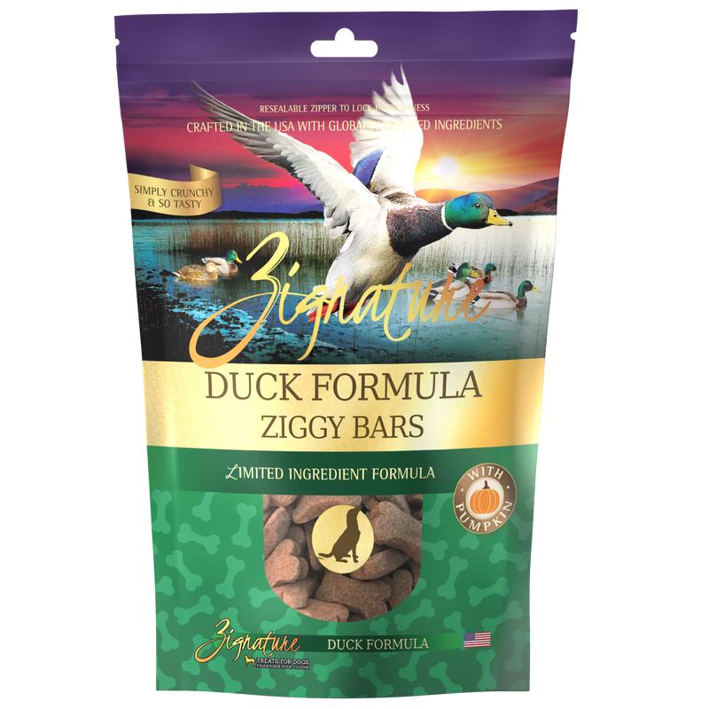 Zignature Duck Formula Biscuit Treats for Dog12 oz