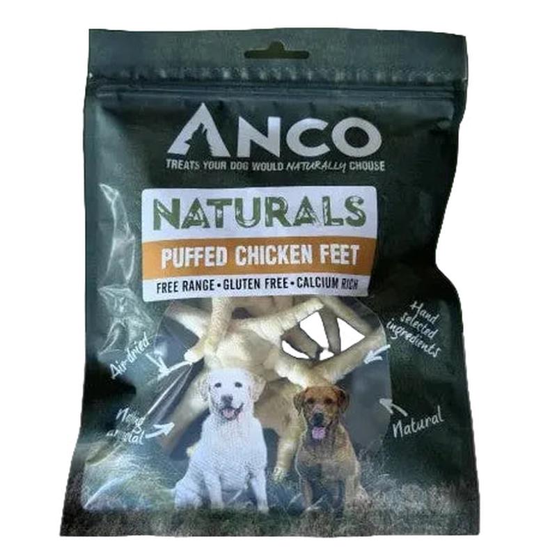 Anco Naturals: Puffed Chicken Feet 80gm