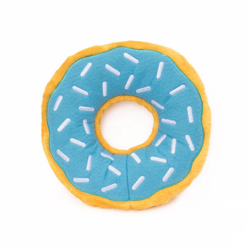 ZippyPaws Donutz Dog Toy Blueberry Jumbo XL