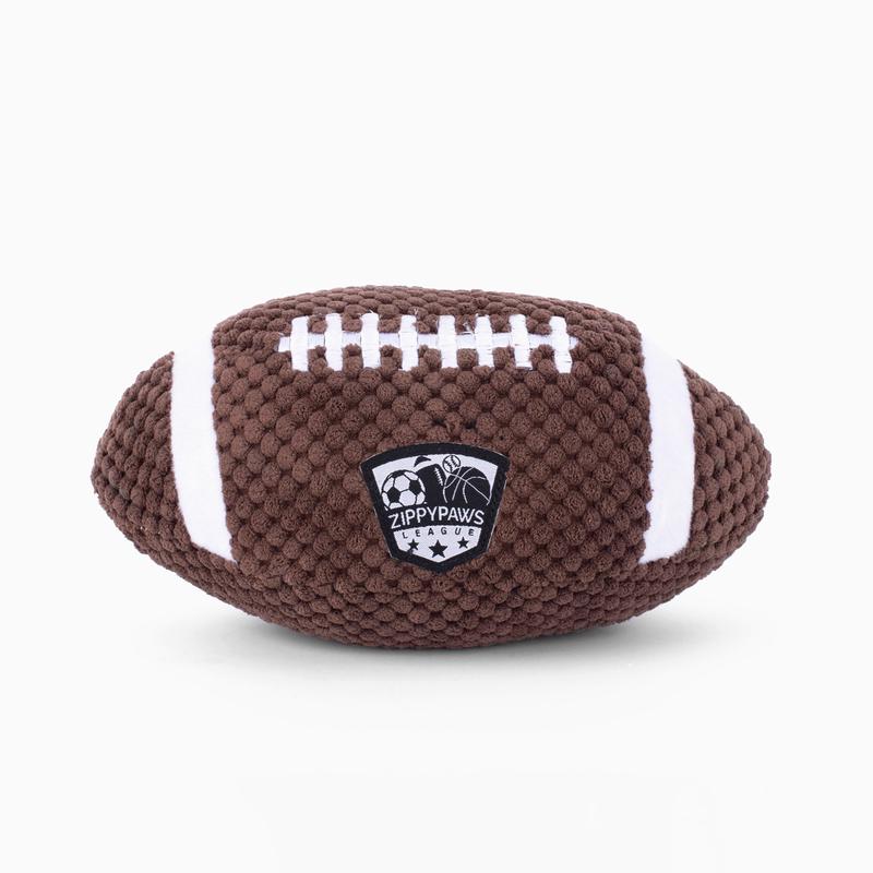 ZippyPaws SportsBallz Dog Toy Football Medium
