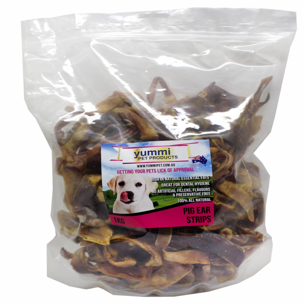 YUMMI PIG EAR STRIPS 700G