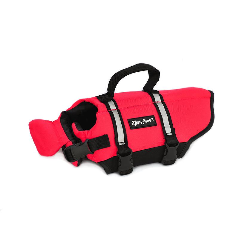ZippyPaws Adventure Dog Life Jacket Red XX-Small