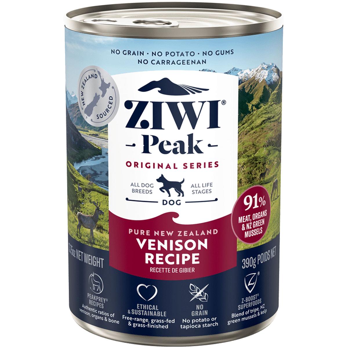 Ziwi Canned Venison Recipe Dog Food - 13.75oz