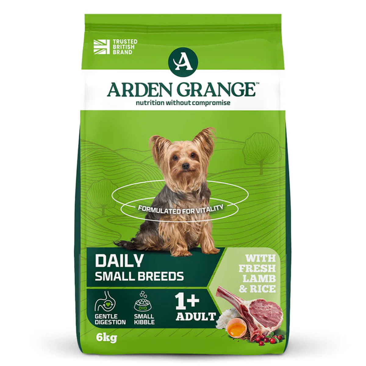 Arden Grange Dog - Adult Mini Breed Lamb & Rice 2kg