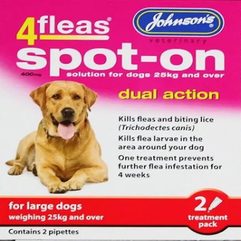 4fleas Spot On LARGE Dog