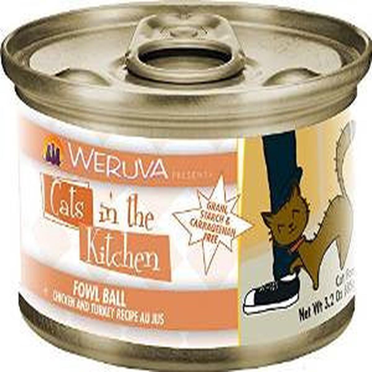 Weruva Fowl Ball Chicken /tky 24/3.2z {L-x} 784085