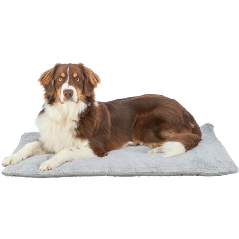 Xmas Livia soft Lying mat, square, Grey