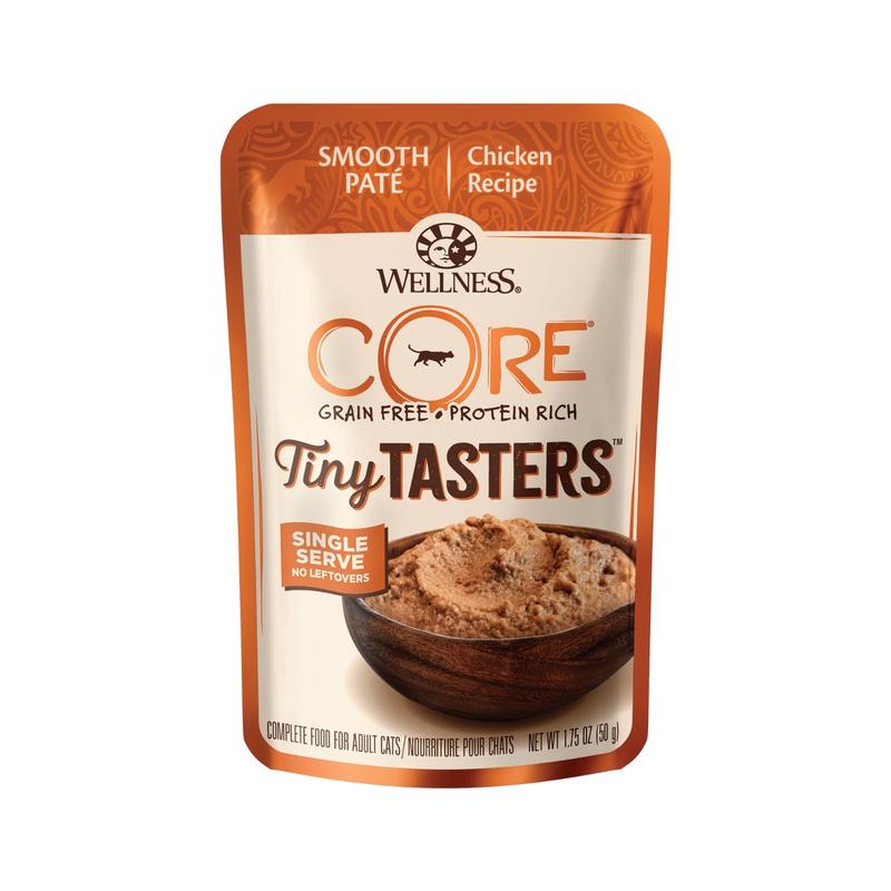 Wellness Tiny Tasters Grain-Free Chicken Pate Pouch Cat Food