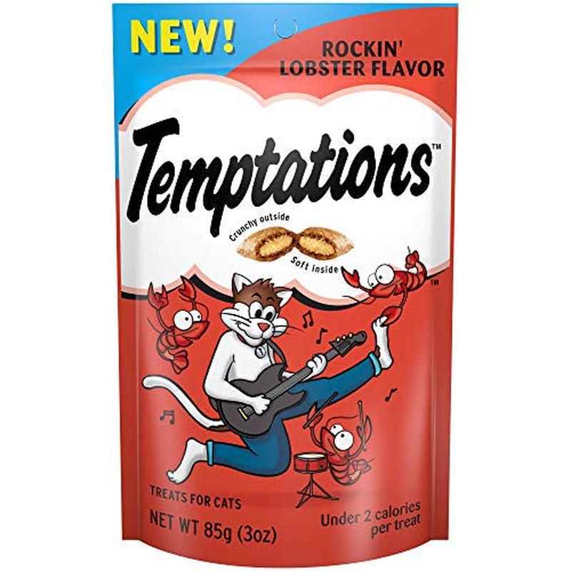 Whiska Temptations Rockin Lobster Flavor Cat Treat 3oz - Default Title