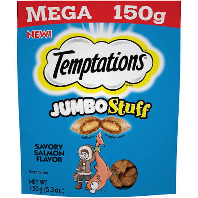 Whiskas Temptations Jumbo Stuffed Salmon 10/5.29Z {L-1}798664 - Default Title