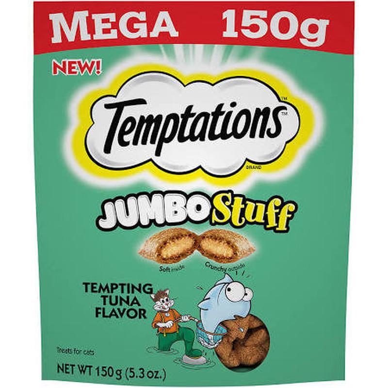 Whiskas Temptations Jumbo Stuffed Tuna 10/5.29Z {L-1}798663
