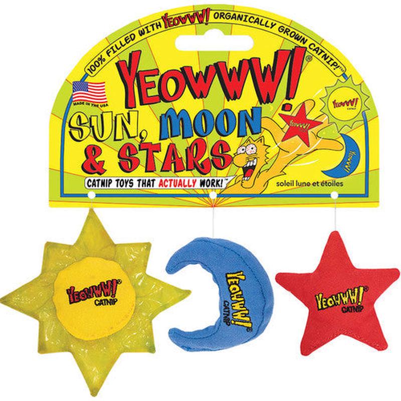 Yeow C Catnp Sun Moon Star 3pk Yeowww! 2 Each Per Case - Default Title