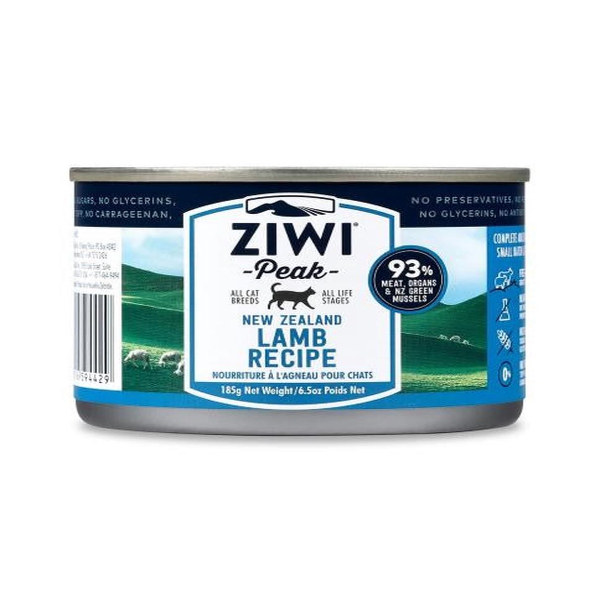 ZIWI PEAK CAT WET ORIGINAL LAMB 185G