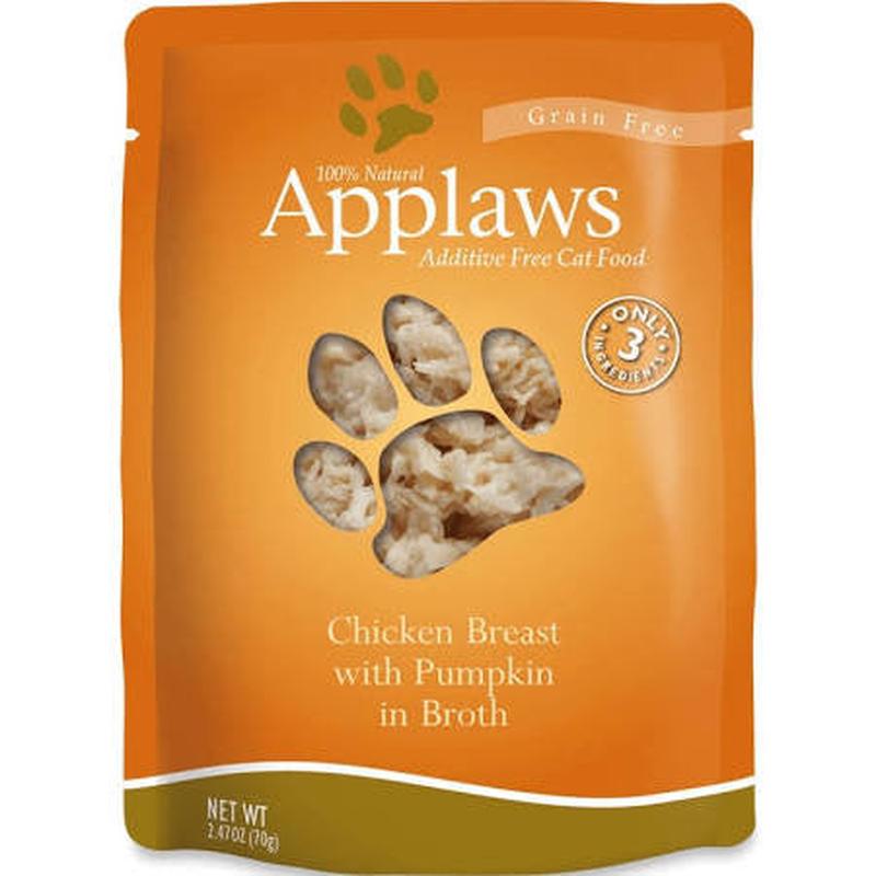 Applaws Cat Chicken Pumpkin Pouch 2.47oz {L+x} C=12 - Default Title