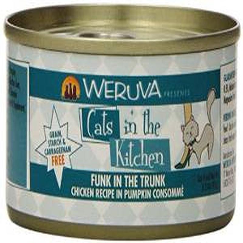 Weruva Chicken & Tuna Recipe In Pumpkin Consomme Cans Funk In The Trunk Cat 24/6.0oz. {L-x} 784094 - Default Title