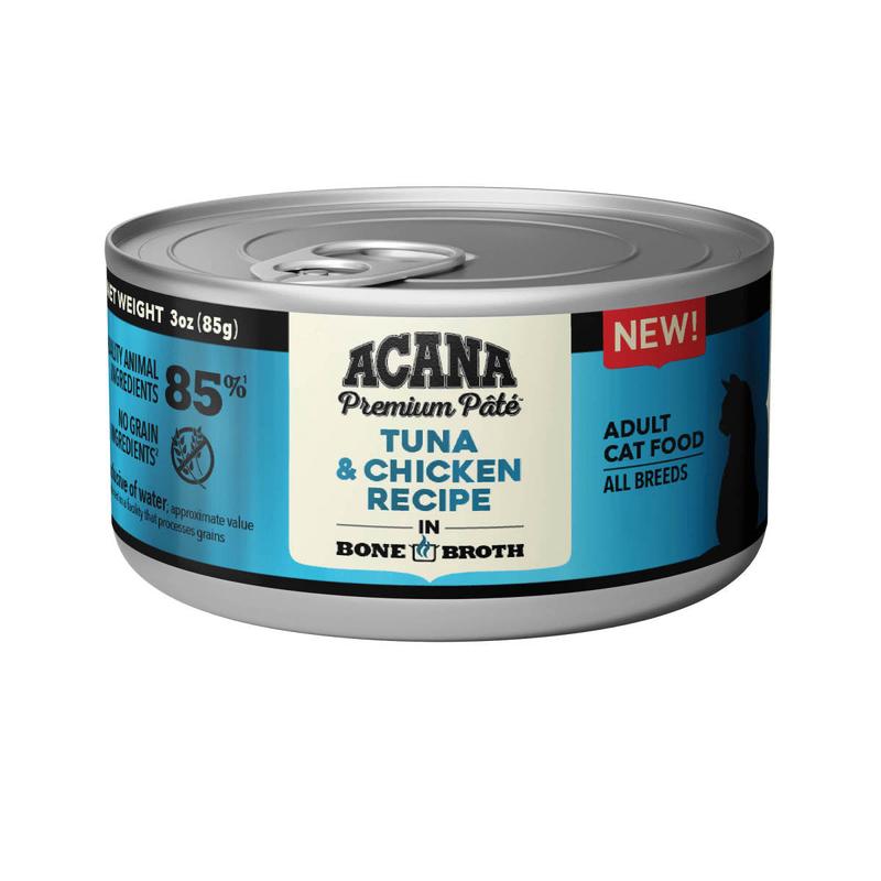 Acana Premium Pt Canned Cat Food Tuna & Chicken 24ea/3 oz