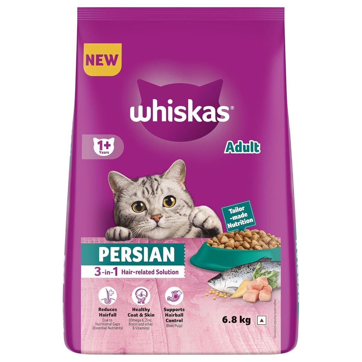 Whiskas Persian Adult Cat Food 400GAdultCatDryFood