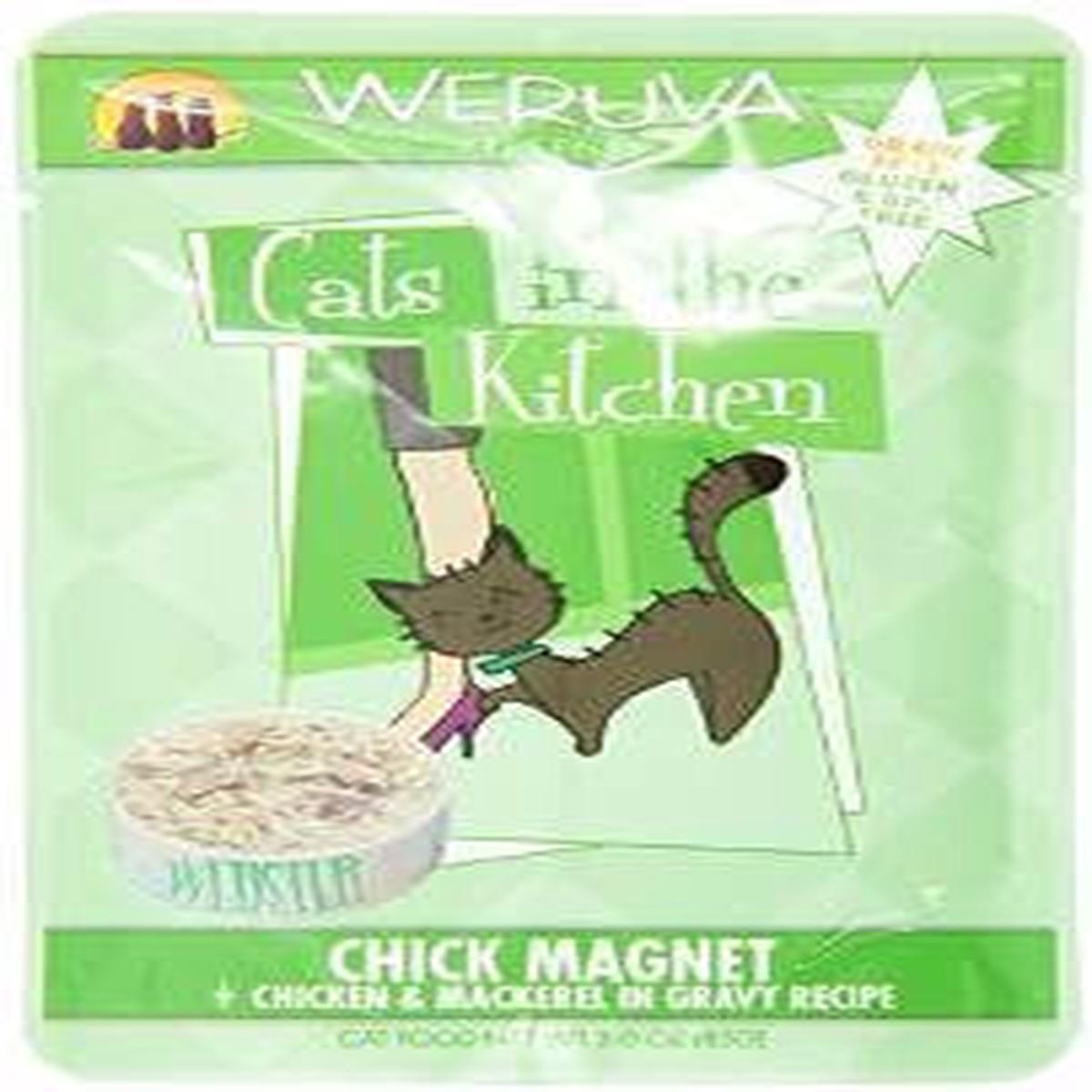 Weruva Chick Magnet Cat 3oz. Pouch 8 Count Tray {L+x} 784501